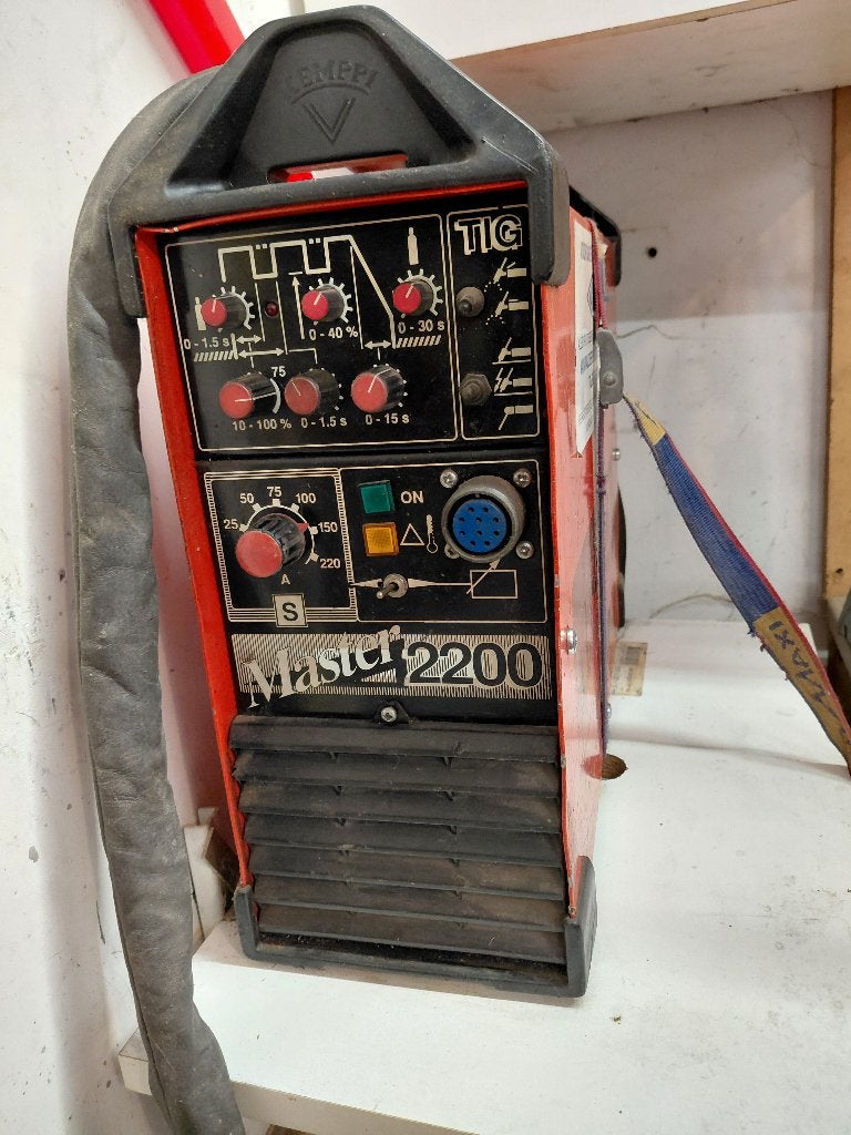 kemppi tig lasapparaat 380 volt, Ophalen, Gebruikt, 150 tot 250 ampère, Tig