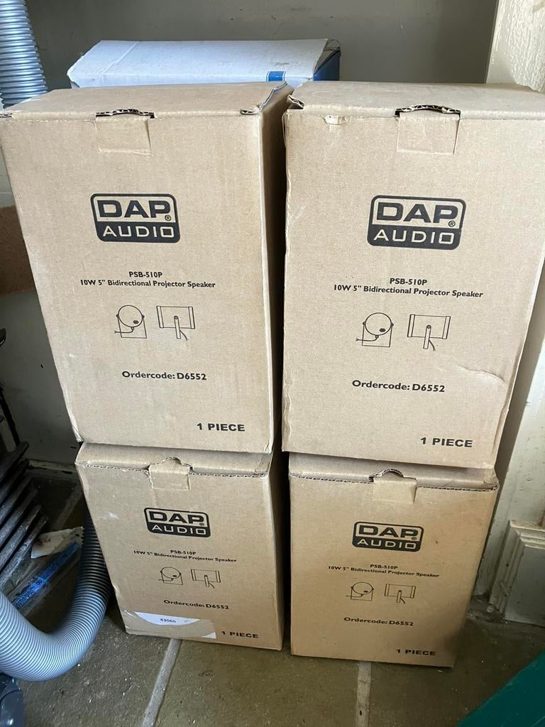 Serie speakers DAP psb-510p, Audio, Tv en Foto, Luidsprekers, Overige typen, Nieuw, Minder dan 60 watt, Ophalen