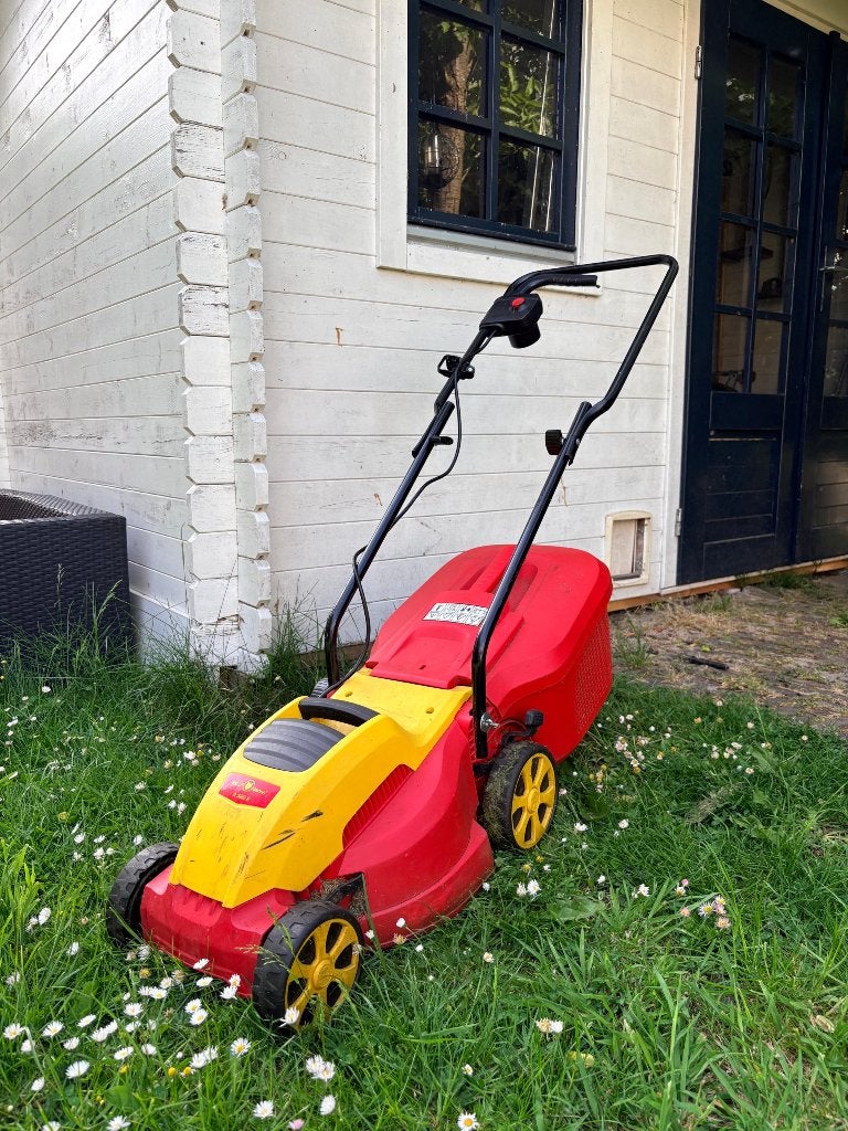 Elektrische grasmaaier, Tuin en Terras, Grasmaaiers, Ophalen, Gebruikt, Elektrische grasmaaier, Opvangbak