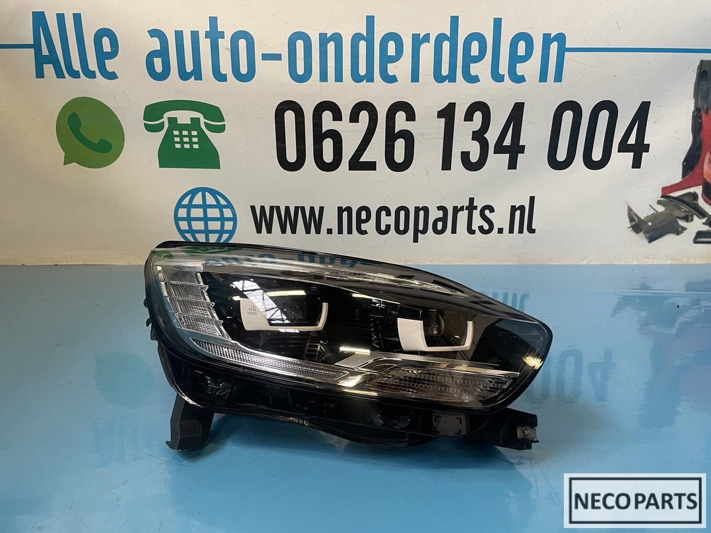 RENAULT SCENIC FULL LED KOPLAMP ORIGINEEL ALLES LEVERBAAR !!, Gebruikt, -, Renault, -