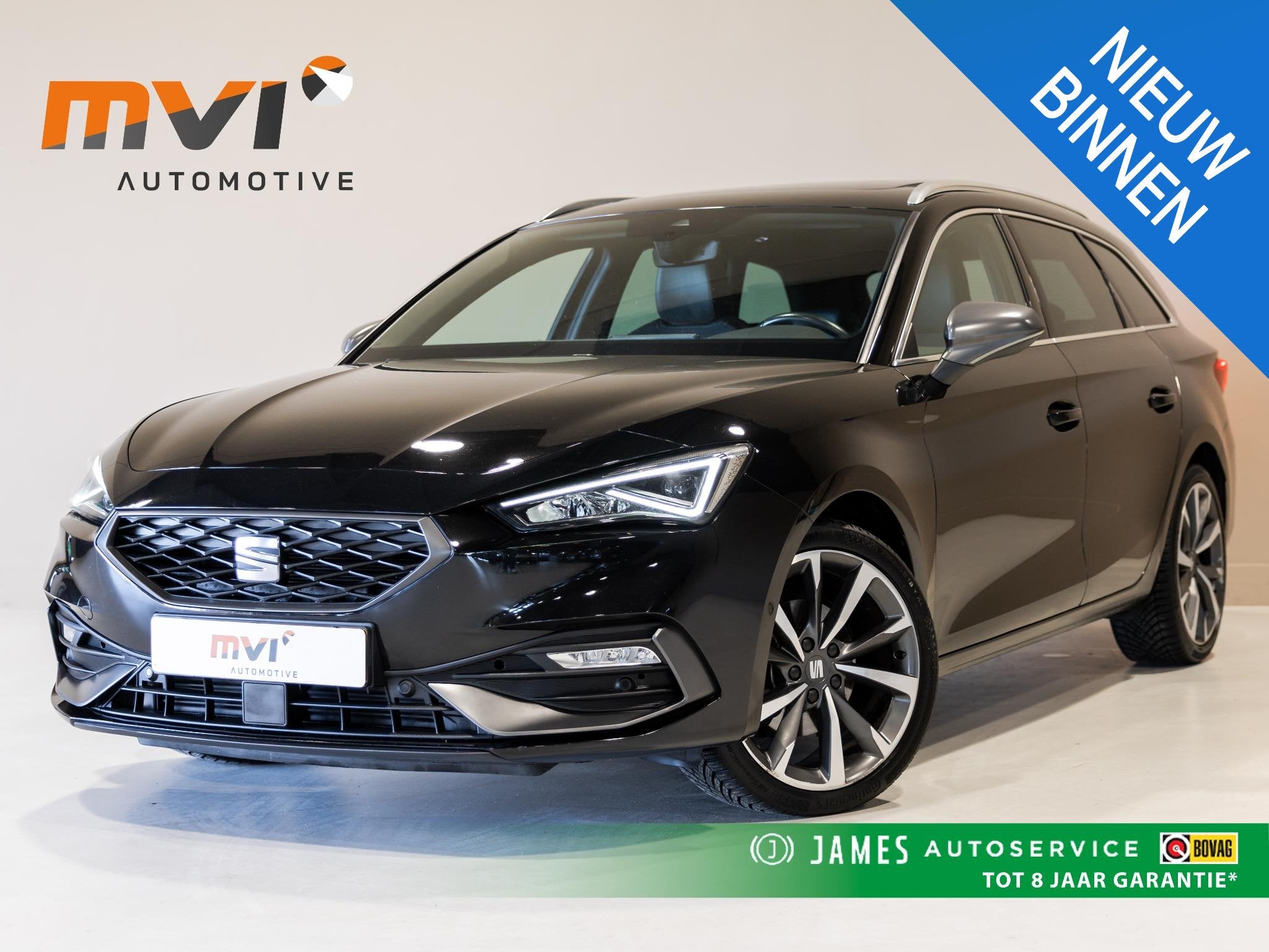 SEAT Leon Sportstourer 1.5 eTSI FR Launch Edition / 150pk /, Dealer onderhouden, Stof, 4 cilinders, Leon