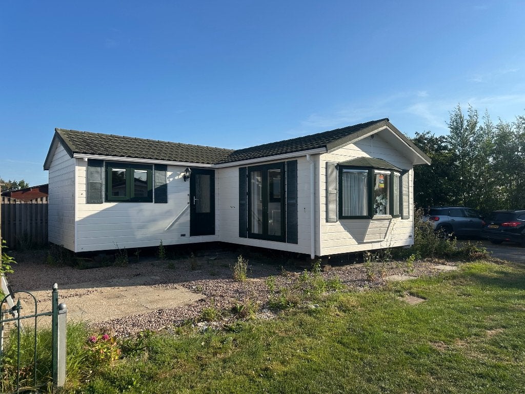 Kunststof L-Chalet Duntep dubbelglas incl. transport NL♦️, Tot en met 4