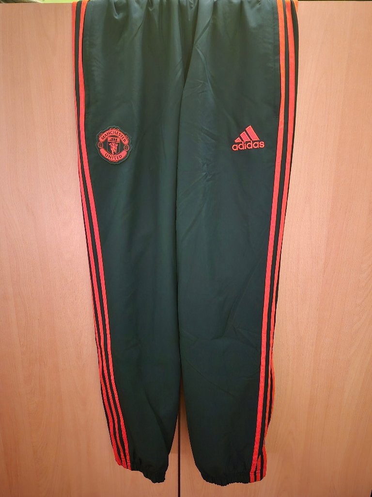 Manchester United Presentation Pants 2015-2016, Blauw, Ophalen of Verzenden, Zo goed als nieuw, Adidas