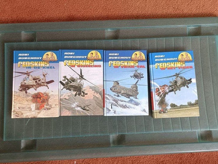 Fedskins boekenreeks - 4 delen, Boeken, Ophalen of Verzenden, Zo goed als nieuw, Adri burghout