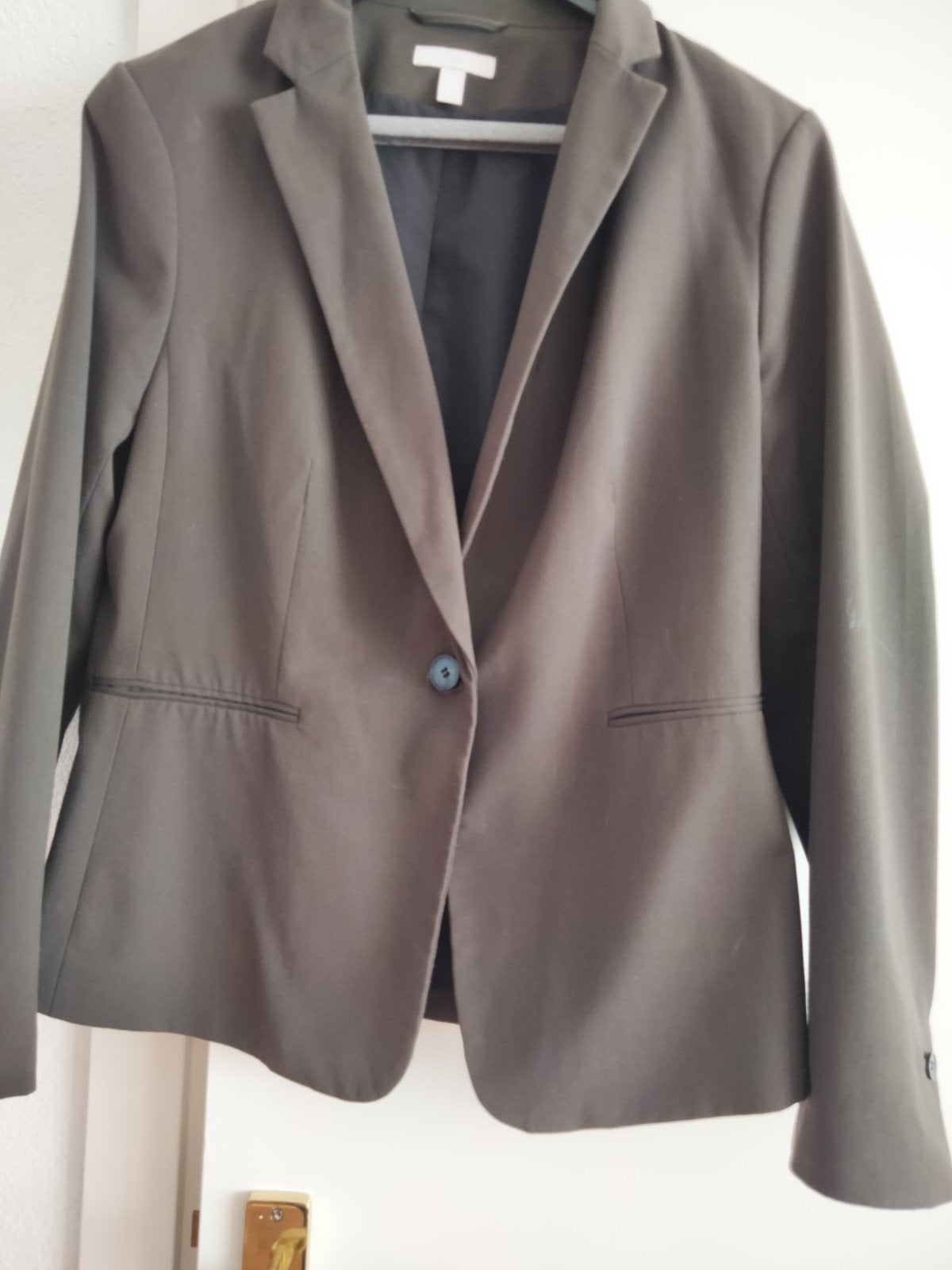 kolber jas, H&M, Bruin, Maat 46/48 (XL) of groter, Ophalen of Verzenden