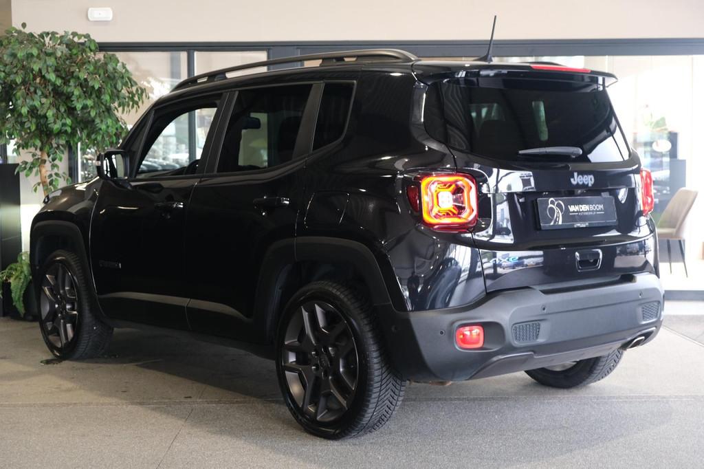 Jeep Renegade 4xe 240 Plug-in Hybrid Electric S Leder Led Ca, Auto's, Jeep, Gebruikt, Zwart, Zwart, Bedrijf