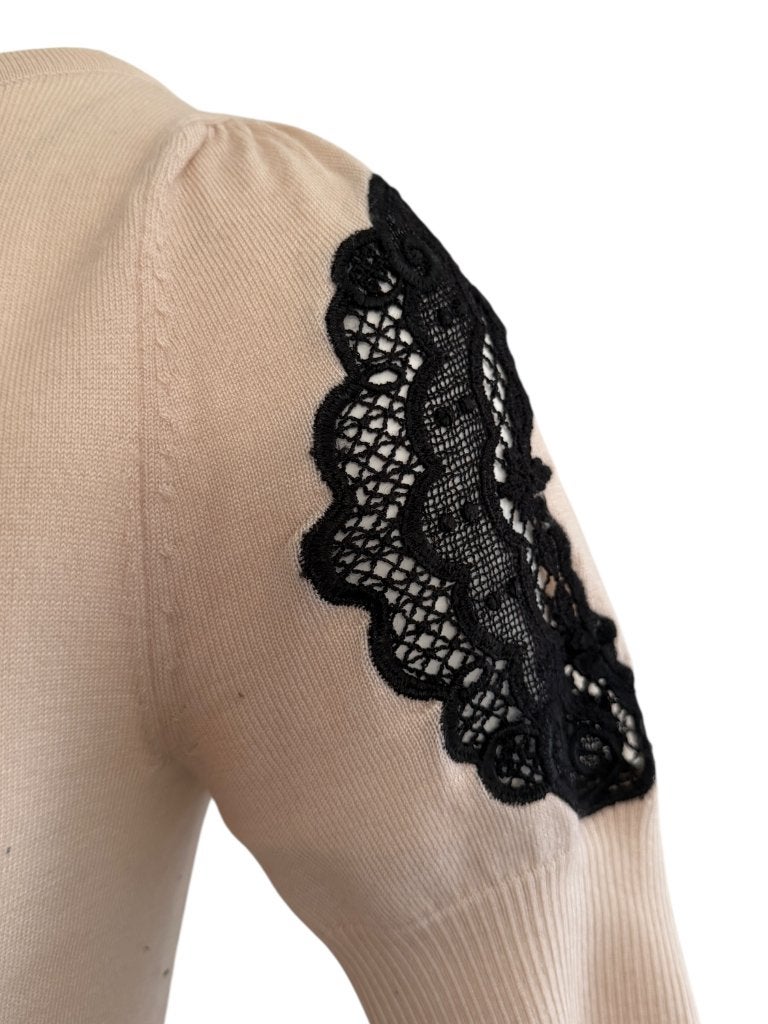 Karen Millen shirt S, Maat 38/40 (M), Beige, Ophalen of Verzenden, Zo goed als nieuw