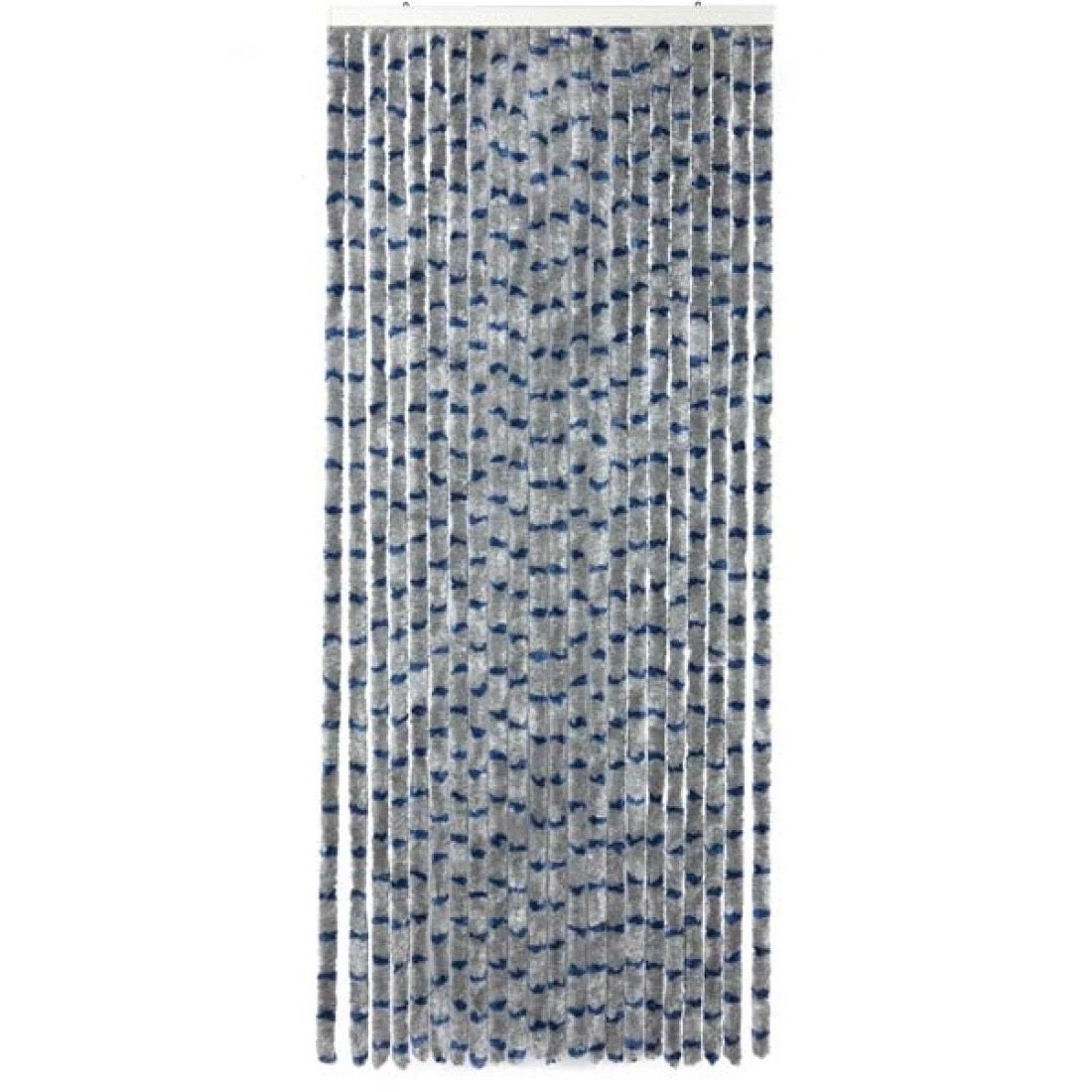 ARISOL VLIEGENGORDIJN KATTENSTAART 185X55cm GRIJS BLAUW, Ophalen, Zo goed als nieuw, Blauw, Gordijn