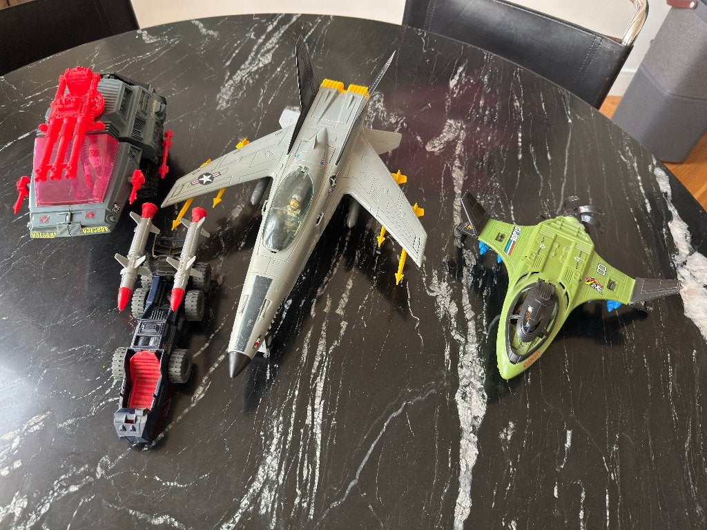 GI Joe voertuigen + actiefiguren, Ophalen, Gebruikt