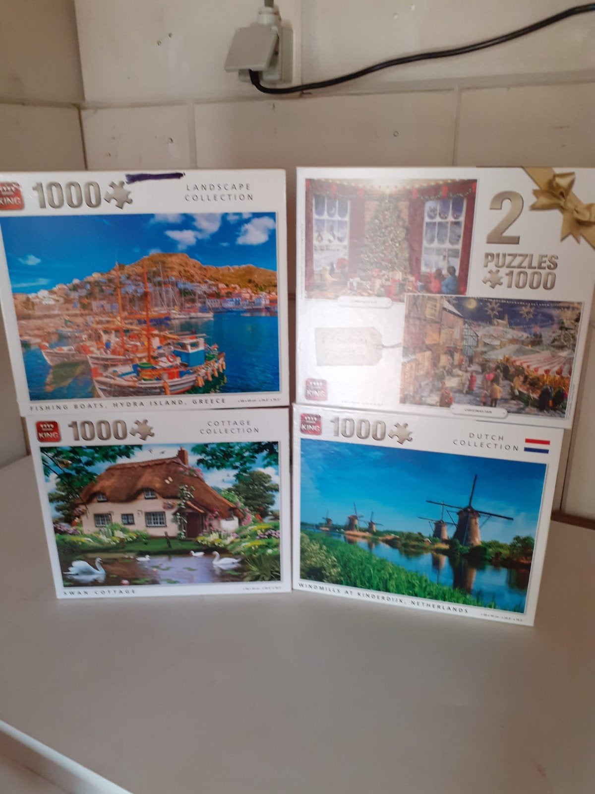 Puzzels merk king, Ophalen, 500 t/m 1500 stukjes