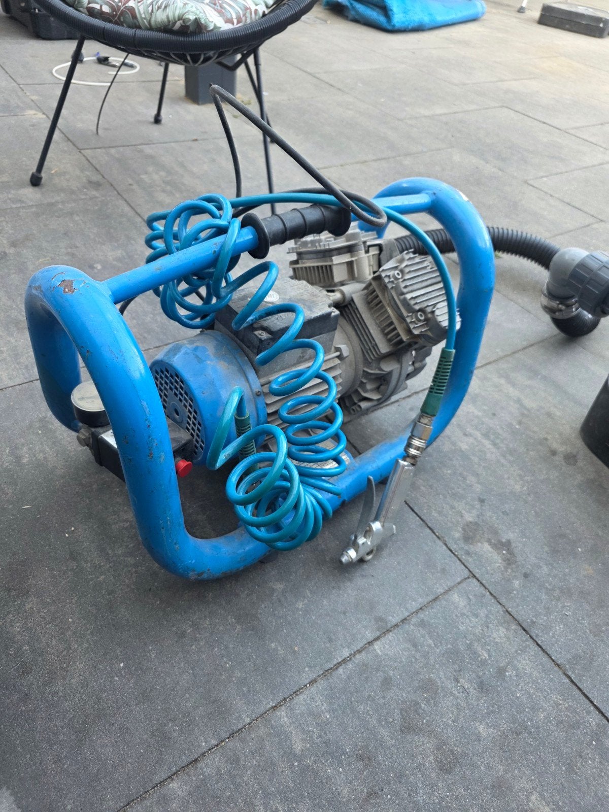 FG Super Fox 3T Compressor - Made in Italy, Doe-het-zelf en Verbouw, Compressors, Ophalen, Gebruikt, 10 bar of meer, Minder dan 200 liter/min