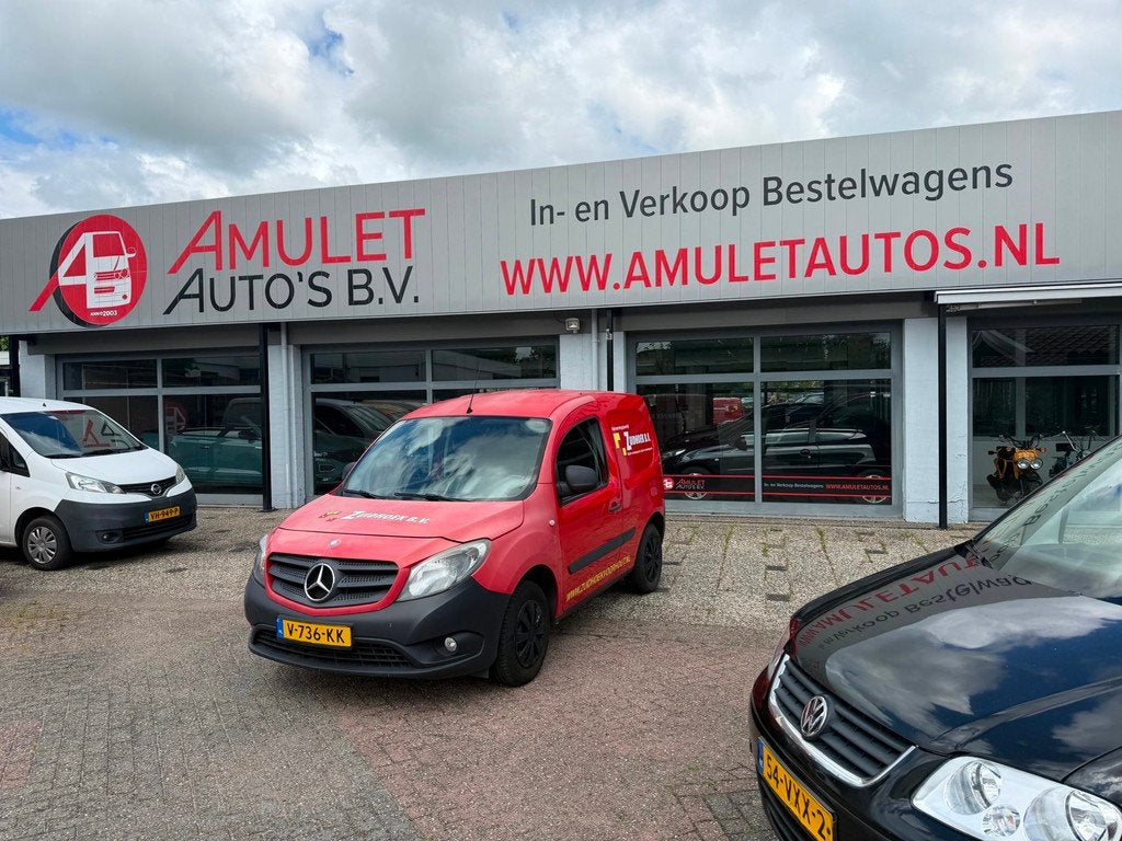 Mercedes-Benz Citan 108CDI,E5,BlueEFF.Kort,127033km, Euro 5, Stof, Gebruikt, Zwart