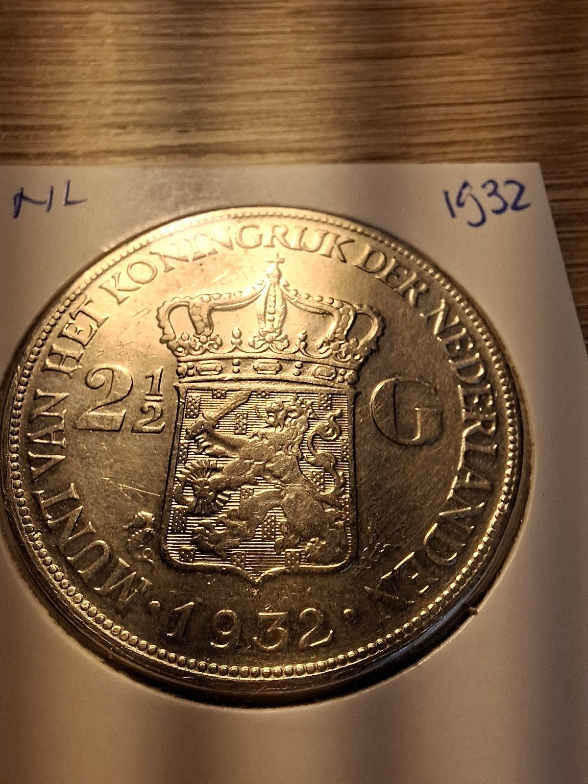 Rijksdaalder 1932 | Wilhelmina | Zeer mooi, Postzegels en Munten, Zilver, Ophalen of Verzenden, Koningin Wilhelmina, Losse munt
