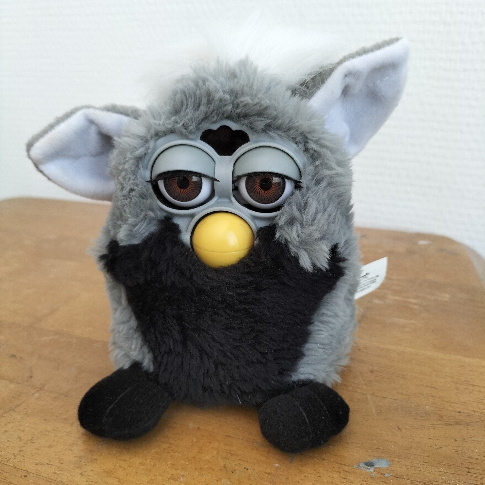 Originele Furby (1998) - Grijs/Zwart - Zo goed als nieuw, Ophalen of Verzenden, Zo goed als nieuw, Overige typen
