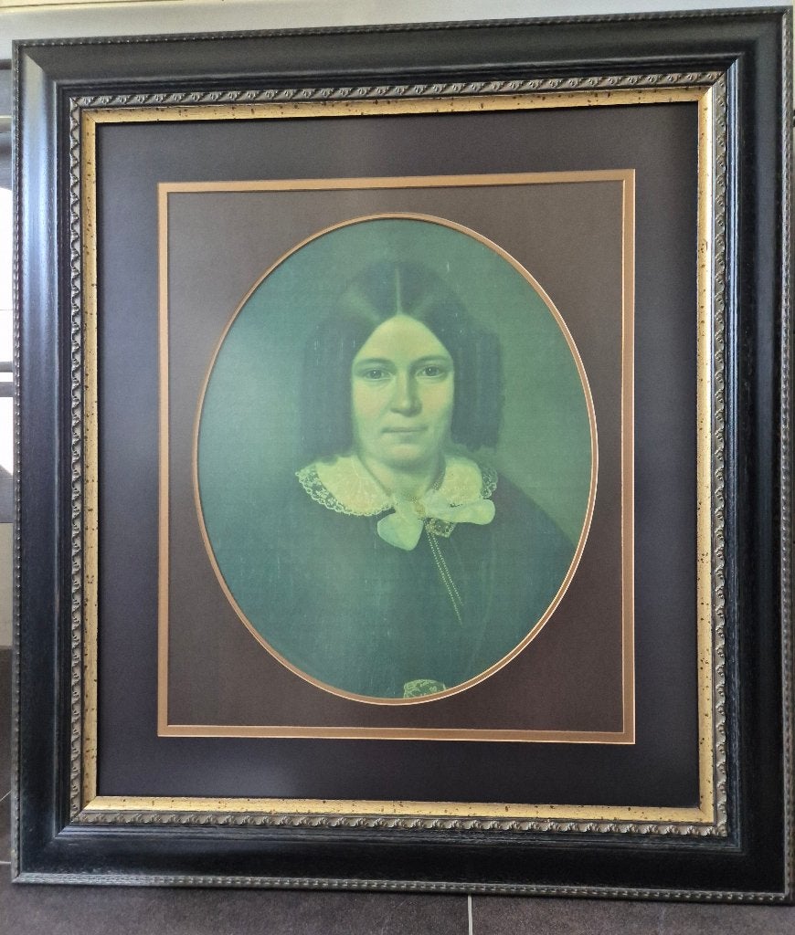 Schilderij Pieter Poorten, Antiek en Kunst, Ophalen of Verzenden, Klassiek, Achter glas, Portret of Personen