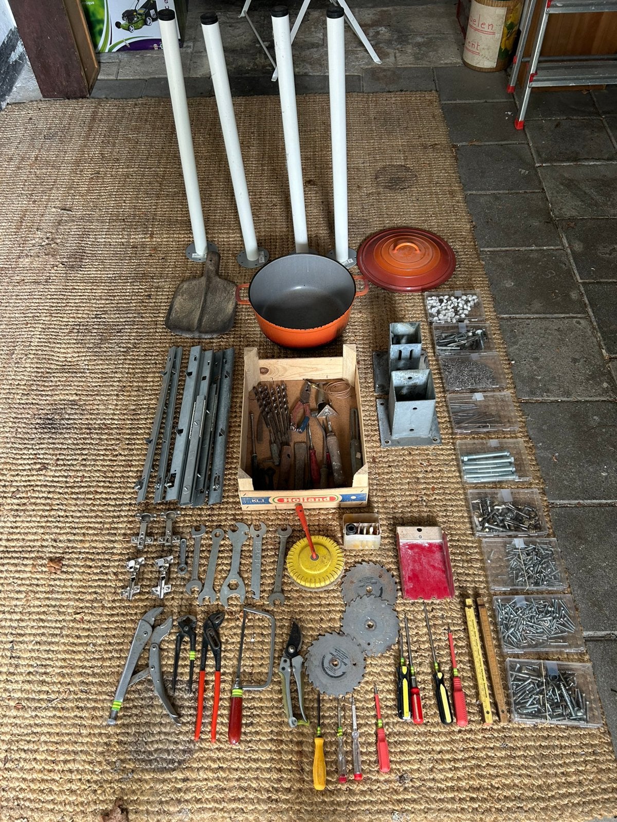 DIVERS HANDGEREEDSCHAP,BEVESTIGINGS MATERIALEN EN MEER, Ophalen of Verzenden, Gebruikt, Overige typen