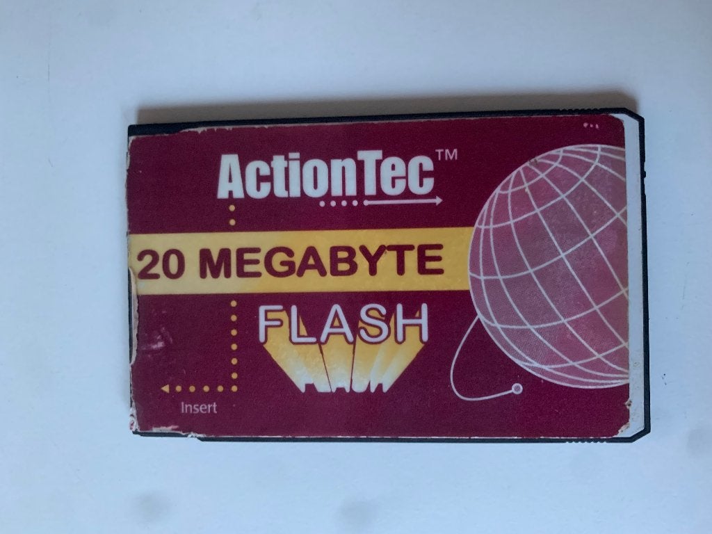 ActionTec flash memory card 20 MB, Computers en Software, Gebruikt, Herschrijfbaar, Overige typen, Ophalen of Verzenden