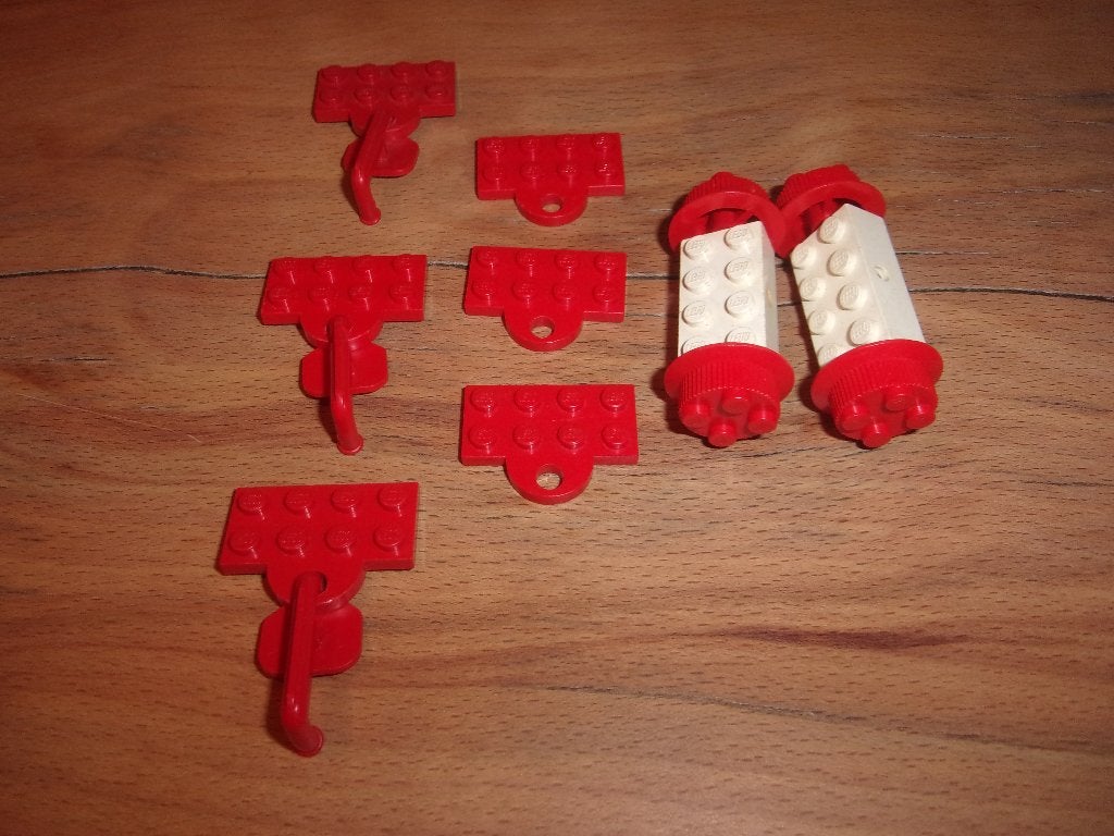 Lego Classic 403-2 / 403-3 Train Couplers and Wheels, Gebruikt, Overige thema's, Lego, Ophalen of Verzenden