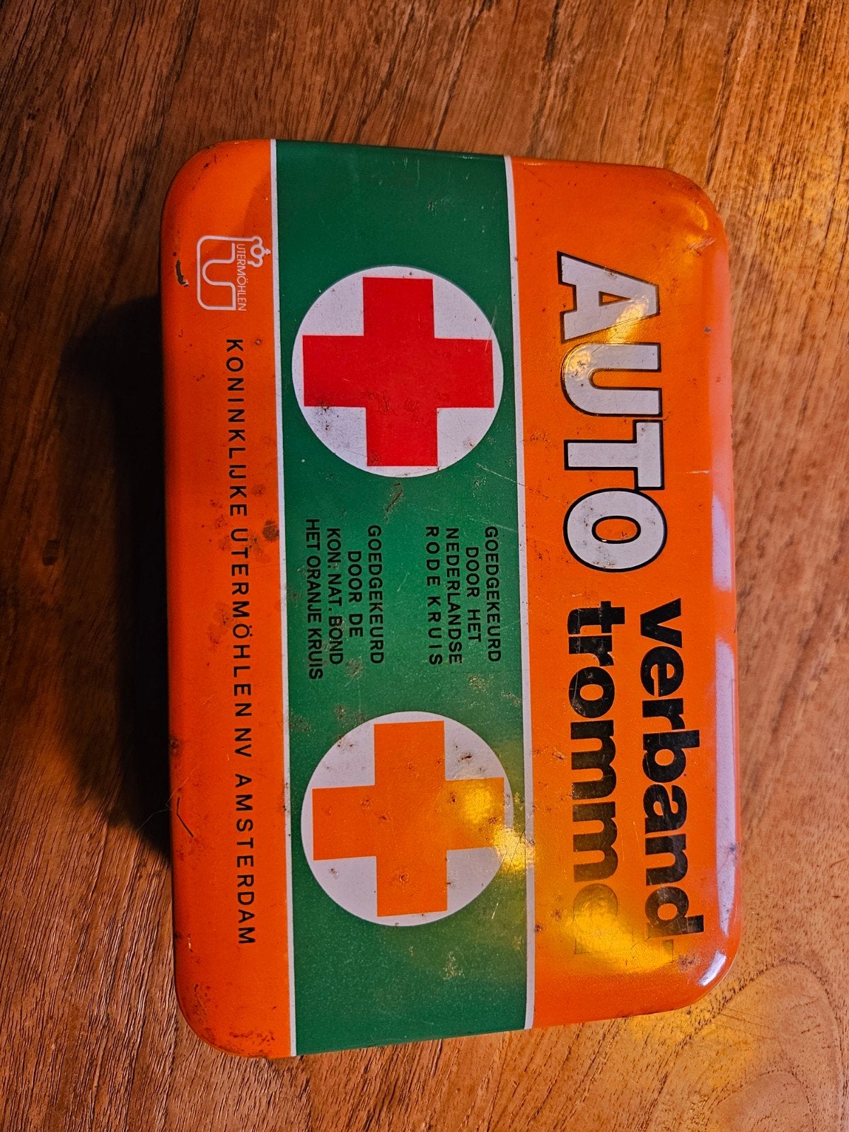 vintage verbandtrommel, Ophalen of Verzenden