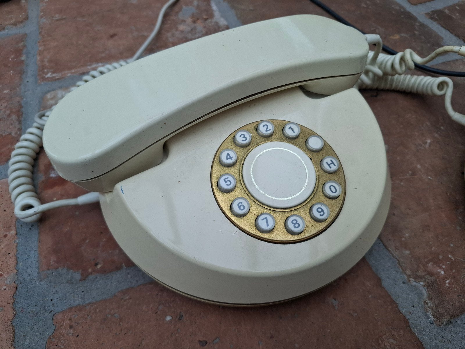 PTT TDK 'Monaco' telefoon met  draaischijf (2 stuks), Telecommunicatie, Vaste telefoons | Niet Draadloos, Ophalen of Verzenden