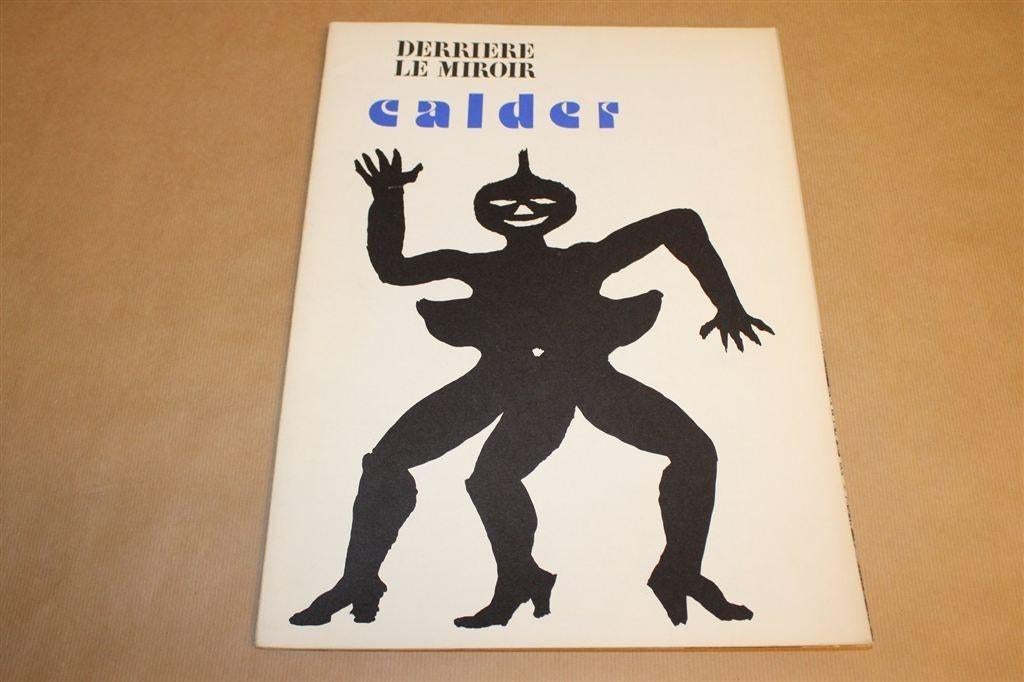 Kunstuitgave Derrière Le Miroir. Calder. Zeldzaam. 19675., Ophalen of Verzenden, Gelezen