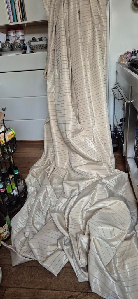 Designers Guild waanzinnig chique gordijn 196 x 340 hoog, Verzenden, Nieuw, Groen