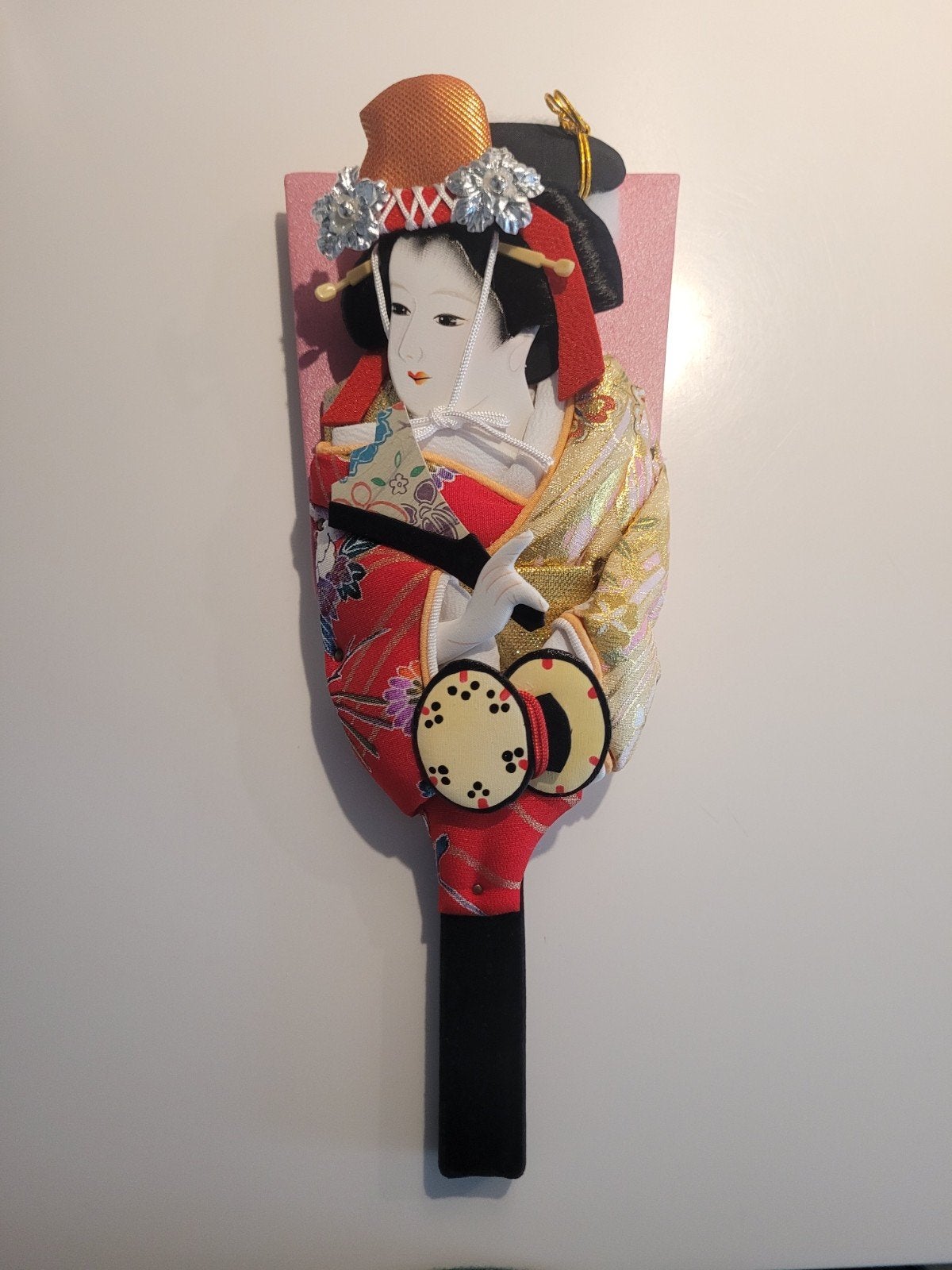 Japanese good luck charm decoration - Hagoita, Ophalen of Verzenden