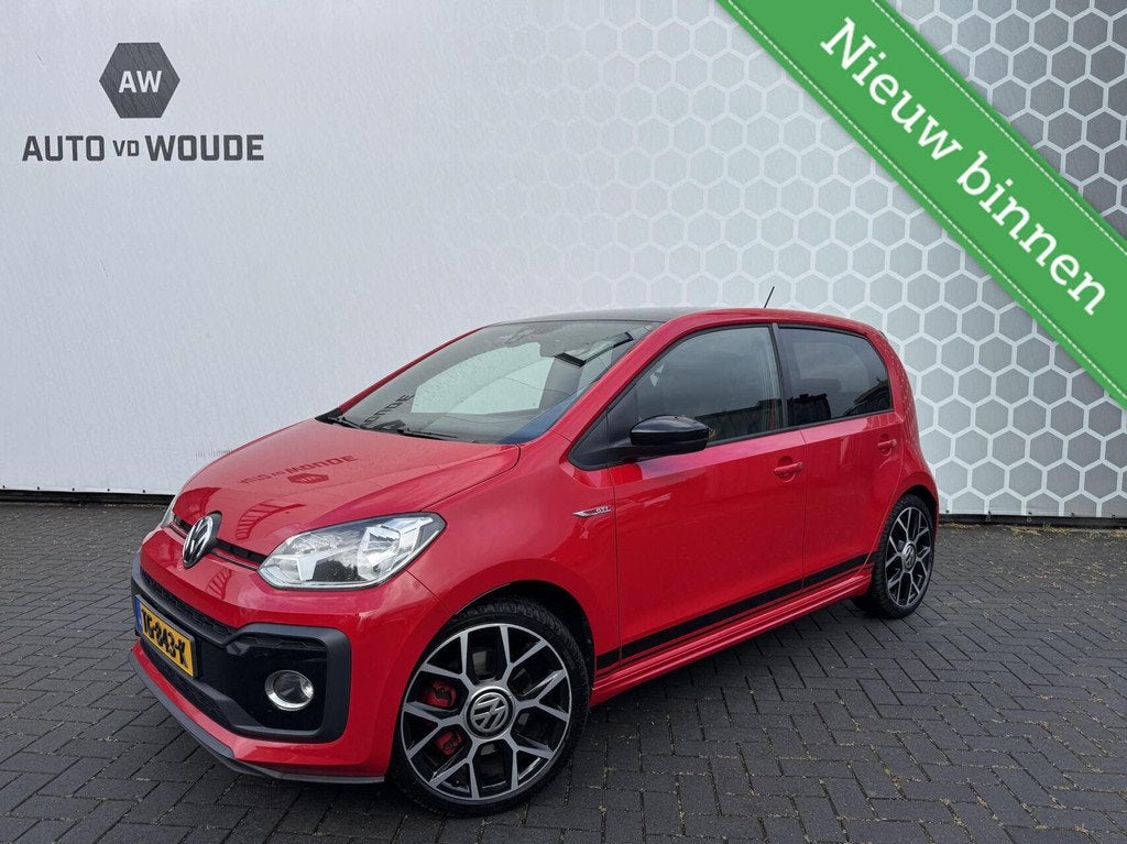 Volkswagen Up! 1.0 TSI GTI Stoelverwarming Cruise NAP, Auto's, Volkswagen, 970 kg, Stof, 4 stoelen, 116 pk