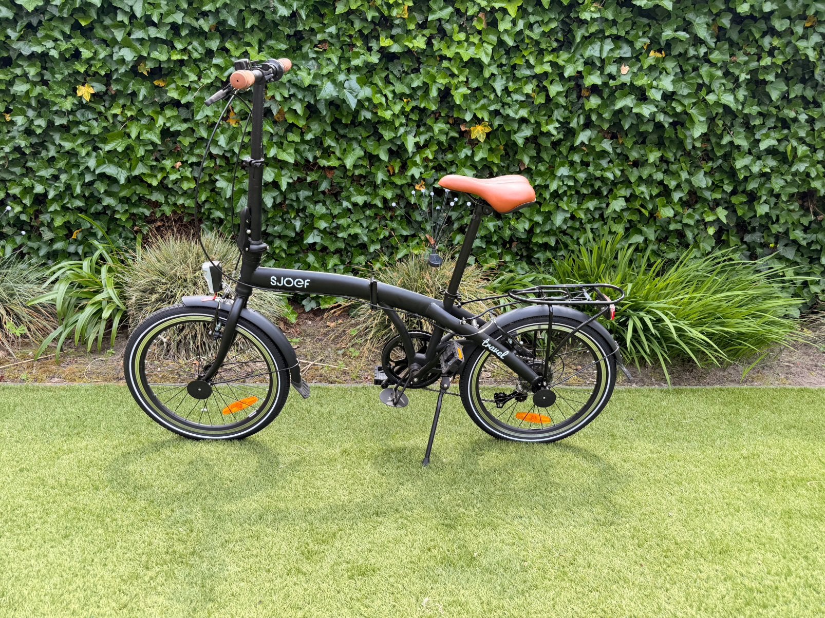 Vouwfiets ALS NIEUW!, 20 inch of meer, Velgrem, Versnellingen, Zo goed als nieuw