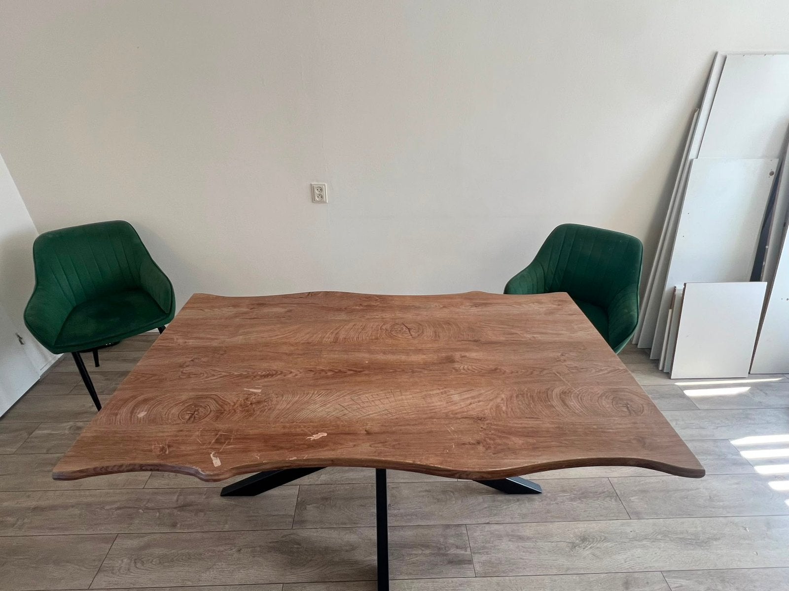 Woonkamer Eettafel, Gebruikt, Vijf personen of meer, 150 tot 200 cm, Rechthoekig