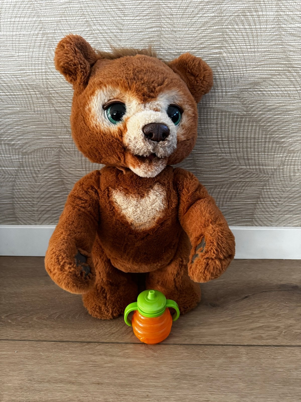 FurReal Friends Cubby de nieuwsgierige beer, Ophalen, Overige merken, Beer, Zo goed als nieuw