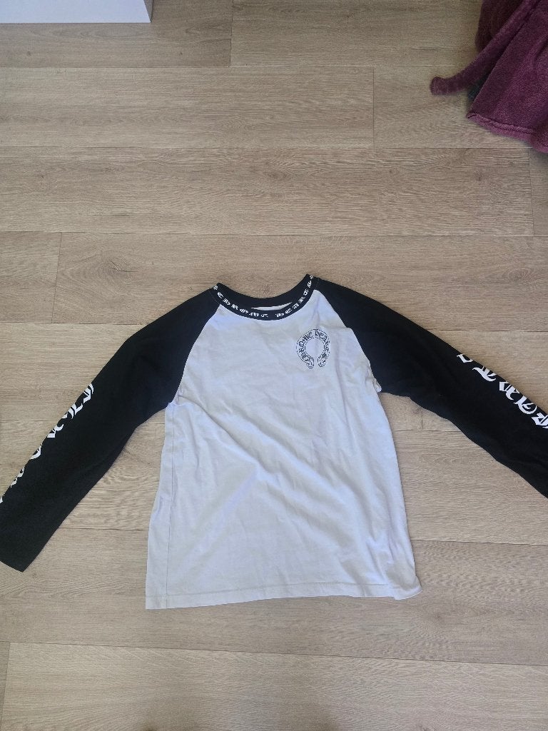 Chrome  heart t shirt, Maat 52/54 (L), Onbekend, Zwart, Nieuw