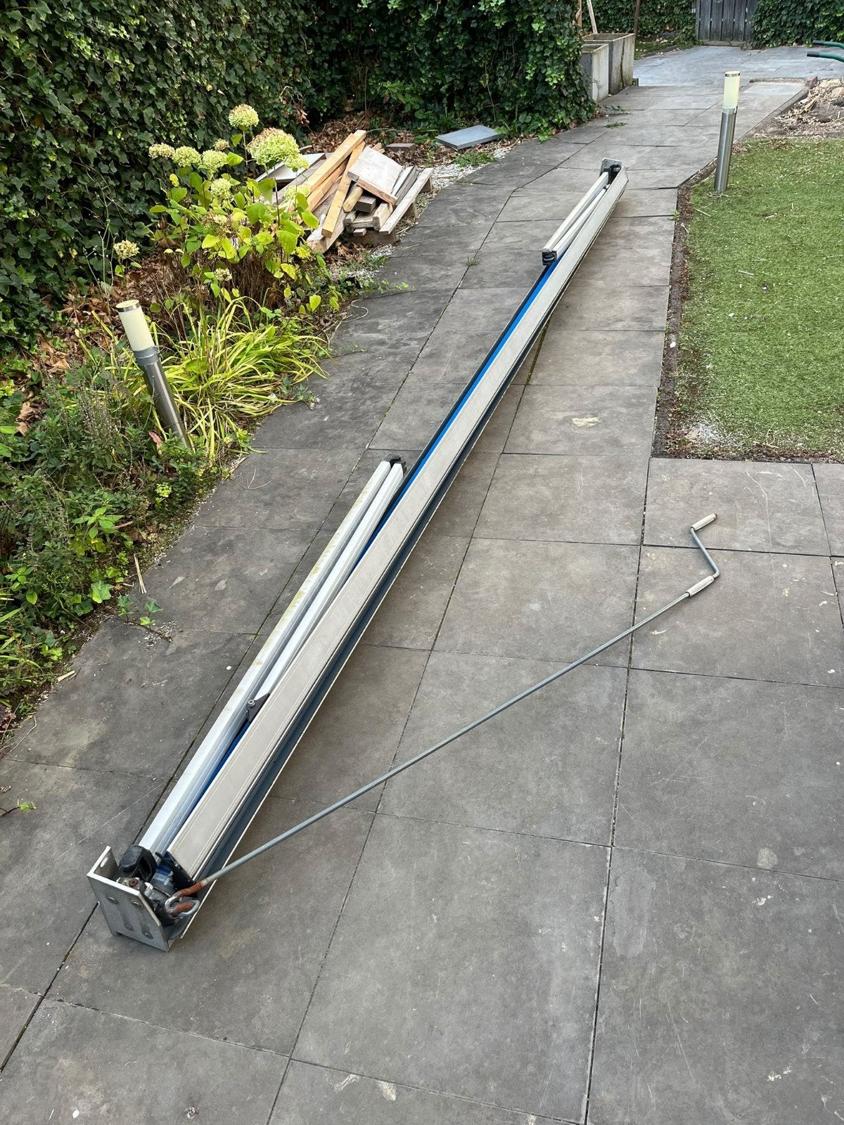 Zonnescherm, Tuin en Terras, Zonneschermen, Ophalen, Knikarmscherm