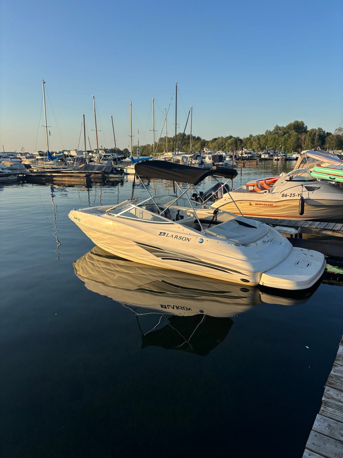 Larson Senza 186 Speedboot - Perfect voor watersport!, Ophalen, Overige merken, Gebruikt, Binnenboordmotor