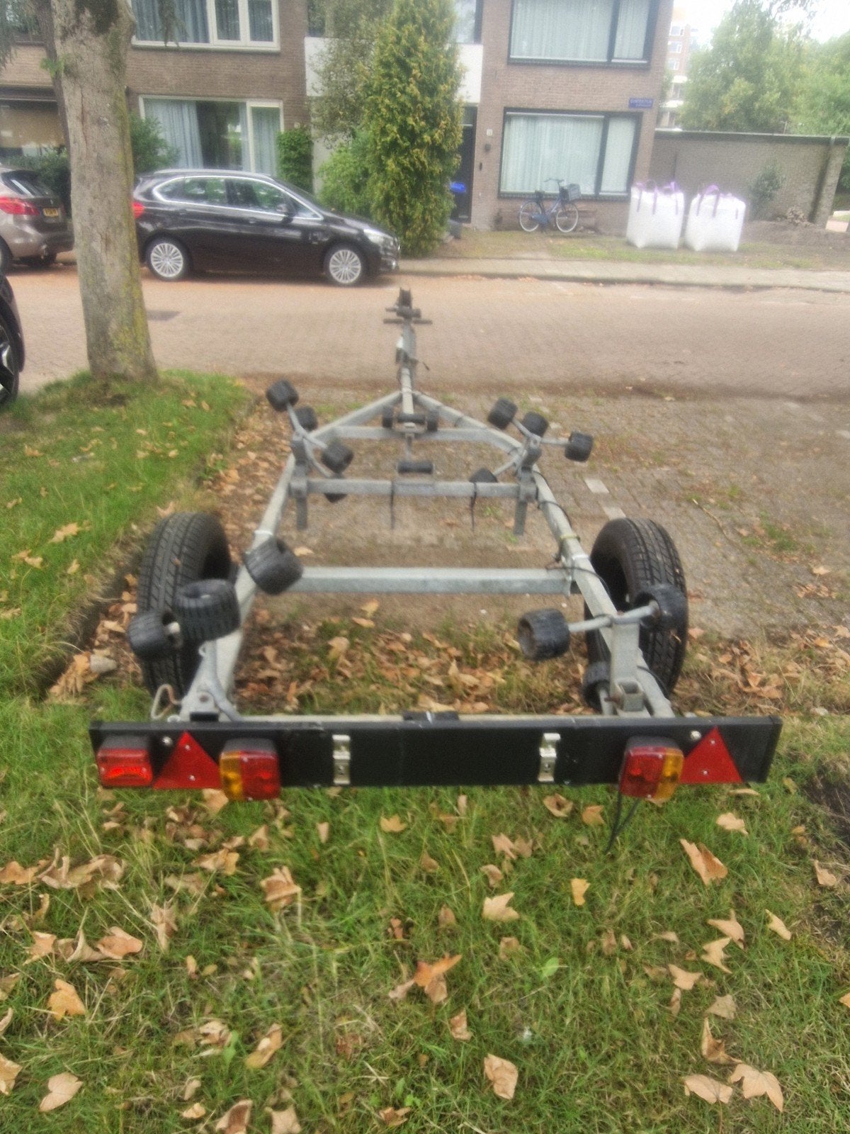 boottrailer  jetski/rubberboot sloep Waterscooter 5.5 meter, Ophalen, 1500 tot 3000 kg, Verstelbare verlichting, Overige typen