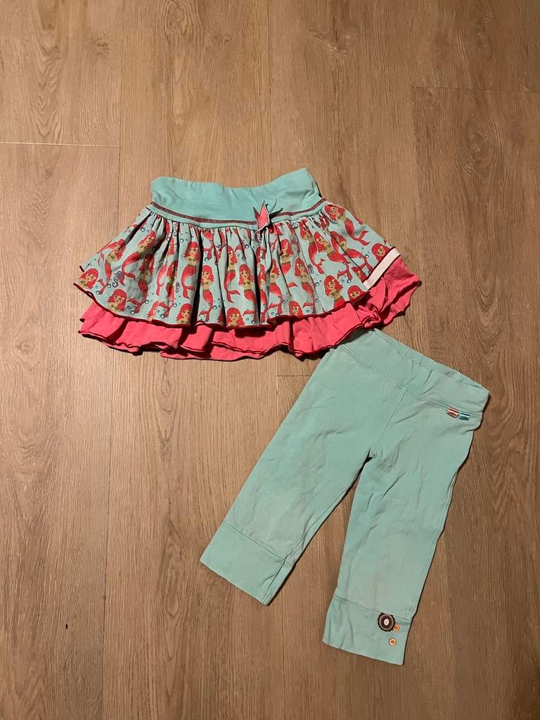 4 funky flavours rok en legging maat 122 gedragen, Ophalen of Verzenden, Zo goed als nieuw, Meisje, Jurk of Rok