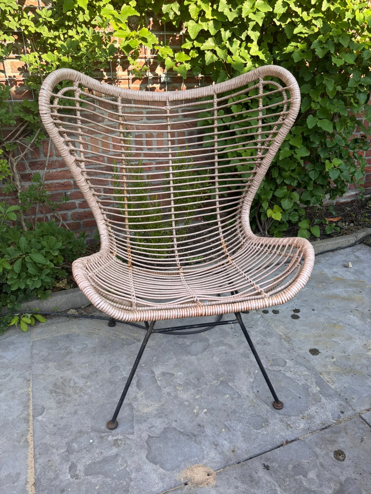 Tuinstoel, Ophalen, Gebruikt, Kunststof
