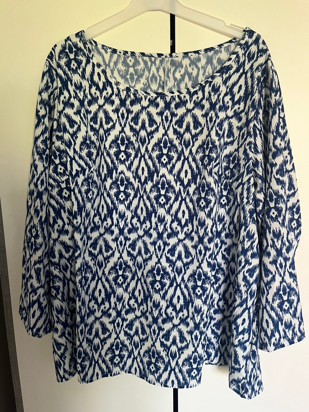 Tuniek - maat 4XL, Ophalen of Verzenden, Zo goed als nieuw, Blauw, Blouse of Tuniek