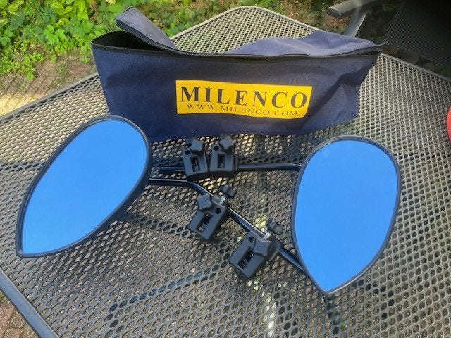 caravanspiegels Milenco, Ophalen, Gebruikt