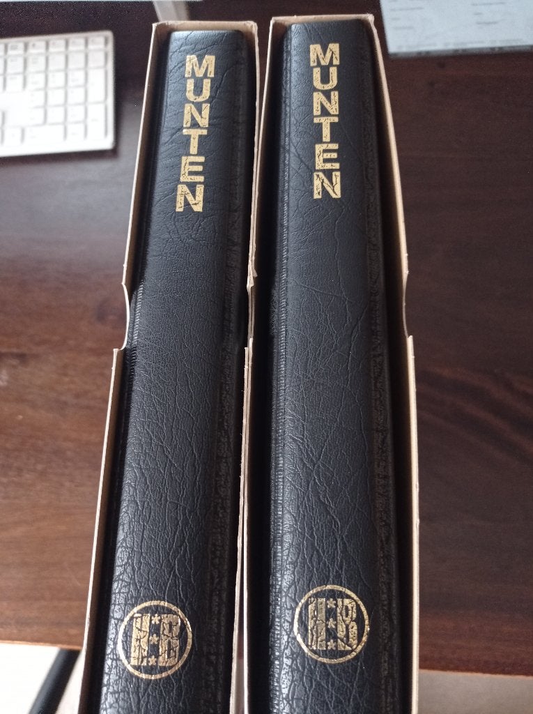 2x nieuw muntalbums Hartberger nieuw zwart, Postzegels en Munten, Ophalen of Verzenden, Verzamelmap