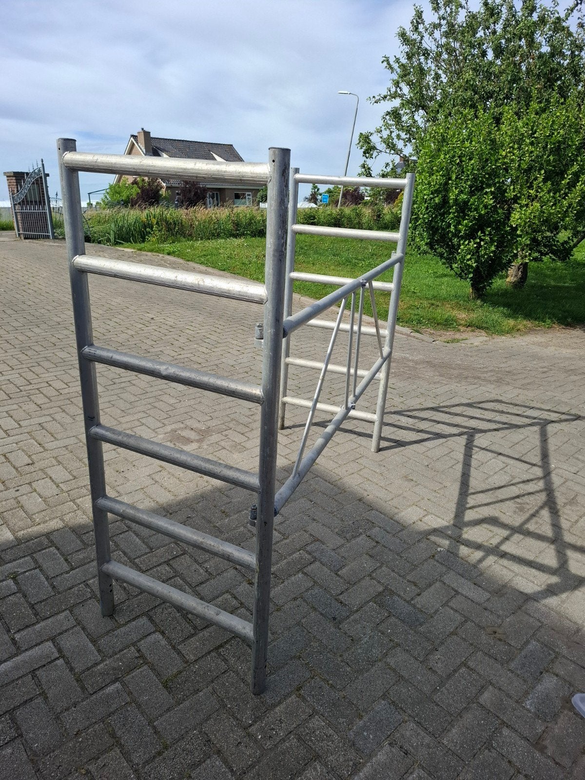 Steigerdelen - Gebruikt, Doe-het-zelf en Verbouw, Steigers, Ophalen, Gebruikt, Steiger, Overige typen