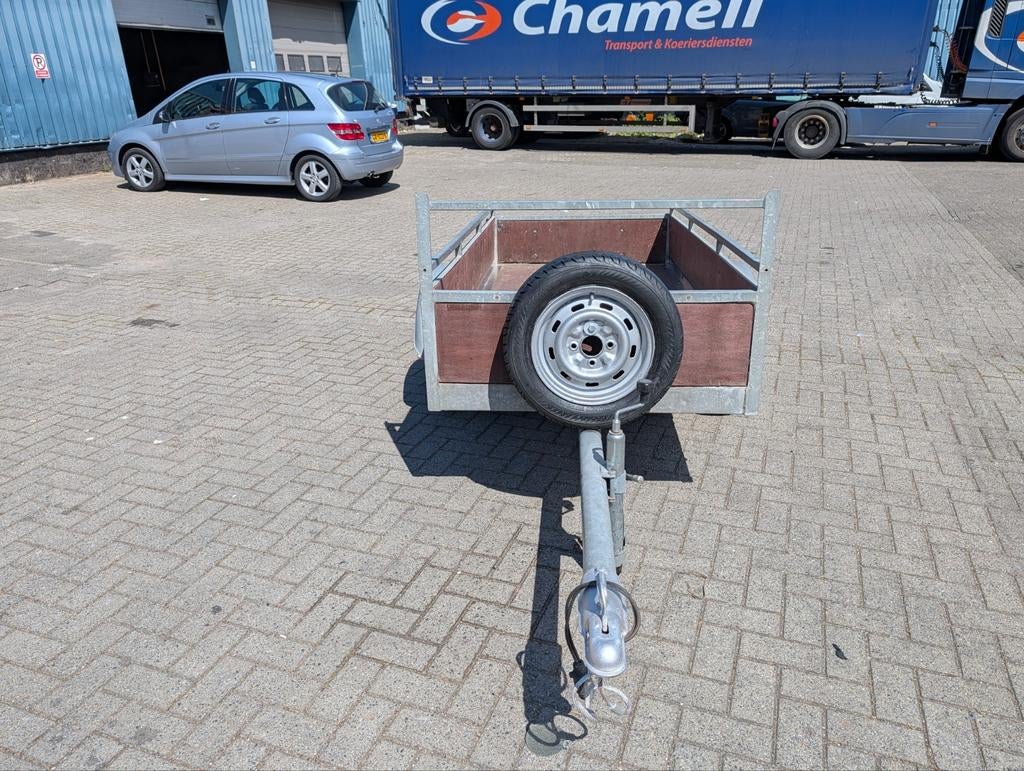 Stevige Aanhangwagen met Reservewiel, Ophalen of Verzenden