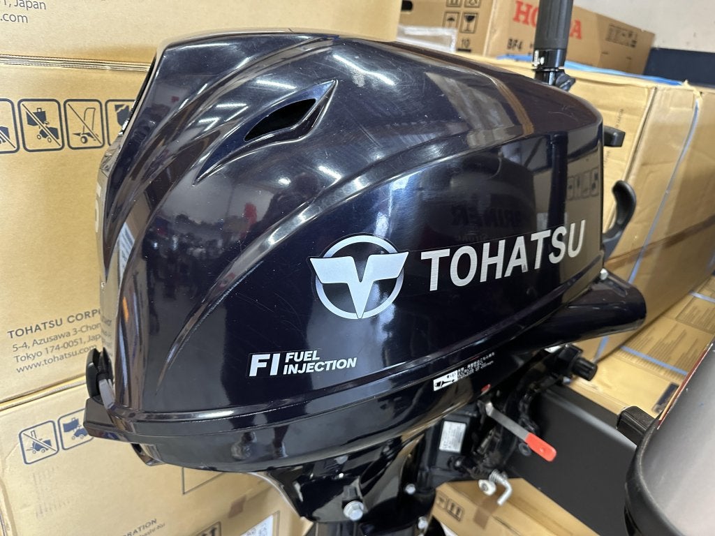 Tohatsu 15PK kortstart knuppel 4Takt EFI Buitenboordmotor, Niet ingevuld, Niet ingevuld, Nieuw, Benzine