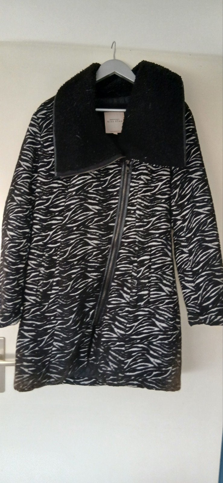 Miss Etam jas met zebraprint - Maat XL, Zwart, Maat 46/48 (XL) of groter, Ophalen of Verzenden, Miss Etam