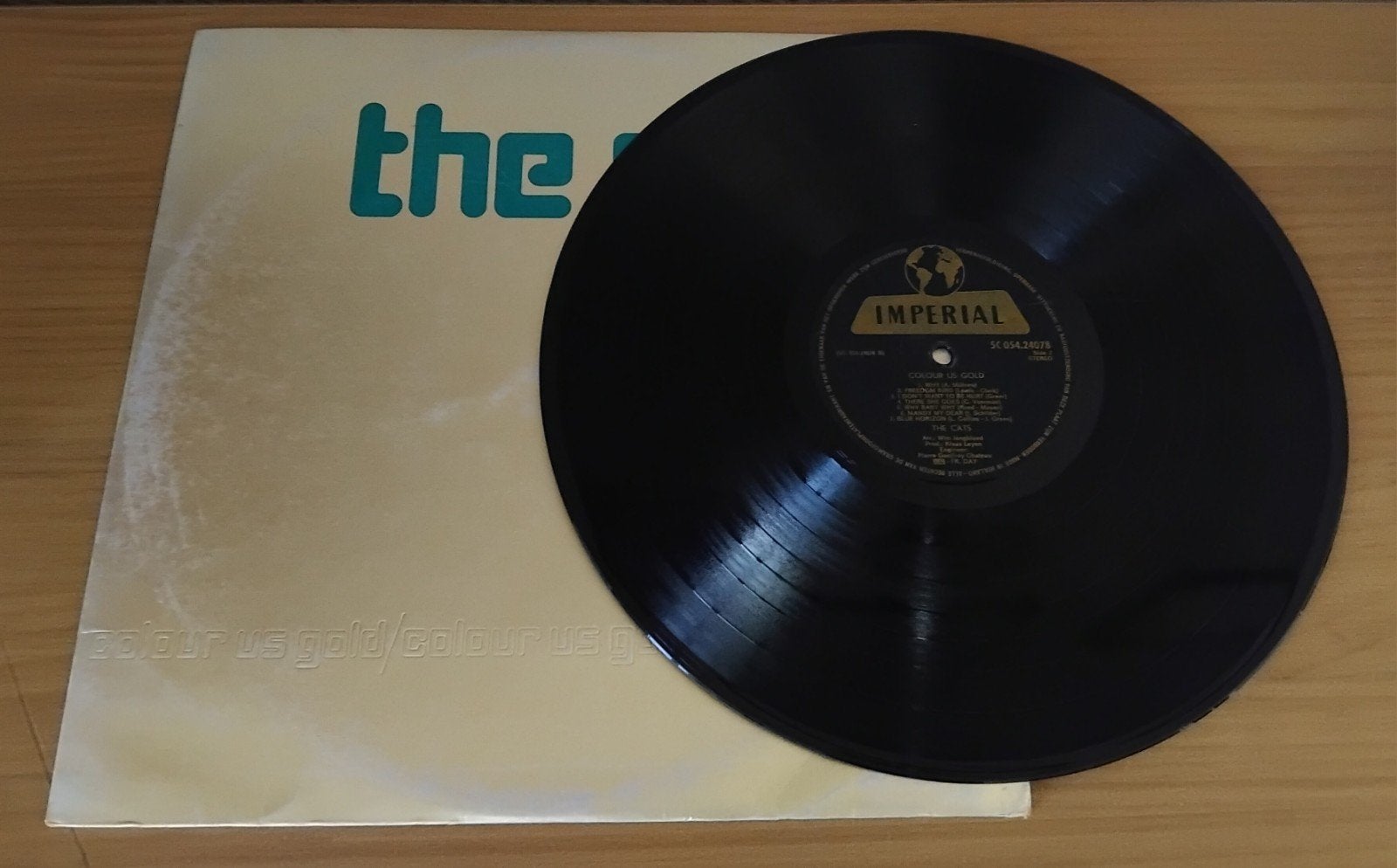 The Cats - Colour Us Gold LP (1969) Imperial Records, Ophalen of Verzenden, Gebruikt, 12 inch