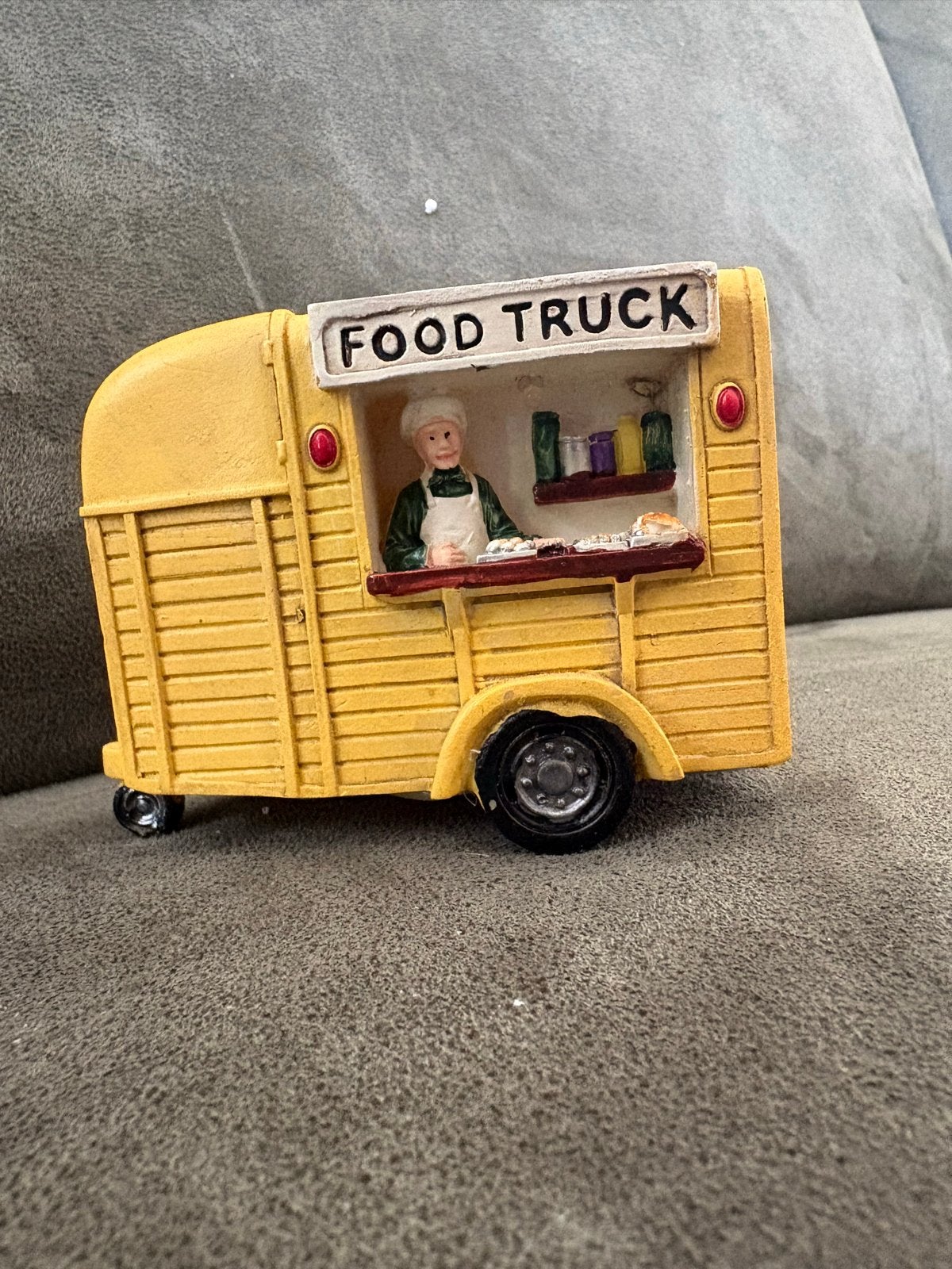 Leuke decoratieve Food Truck miniatuur, Ophalen of Verzenden, Zo goed als nieuw