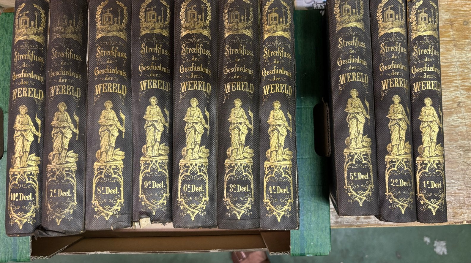 De Geschiedenis der Wereld - 10 delen (1866-1877), Antiek en Kunst, Ophalen of Verzenden