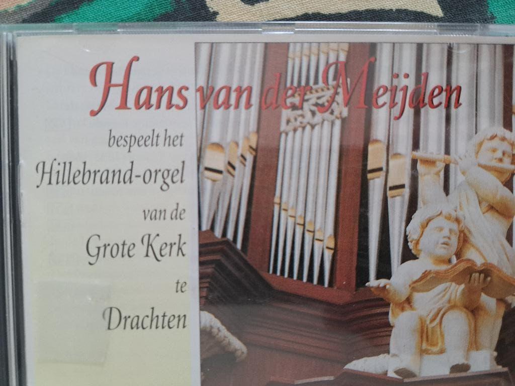 Hans van der Meijden Hillebrand Orgel Drachten CD, Ophalen, Classicisme, Gebruikt, Overige typen