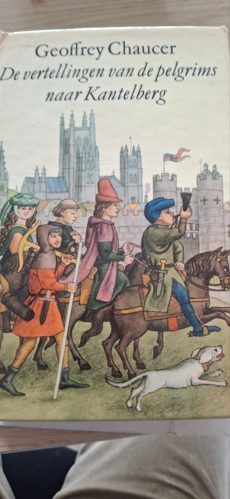 De vertellingen van d pelgrims naar Kantelberg - Geoffrey Ch, Boeken, Ophalen of Verzenden, Gelezen, Geoffrey Chaucer, Europa overig