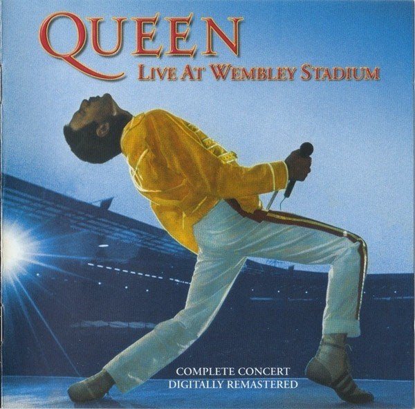 Queen – live at wembley stadium 2cd 7243 5 91092 2 0 remaste, Verzenden, Zo goed als nieuw, Poprock